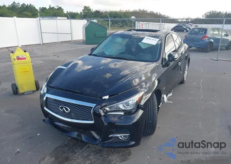 2015 Infiniti Q50 from USA, damaged, VIN JN1BV7AR7FM423565